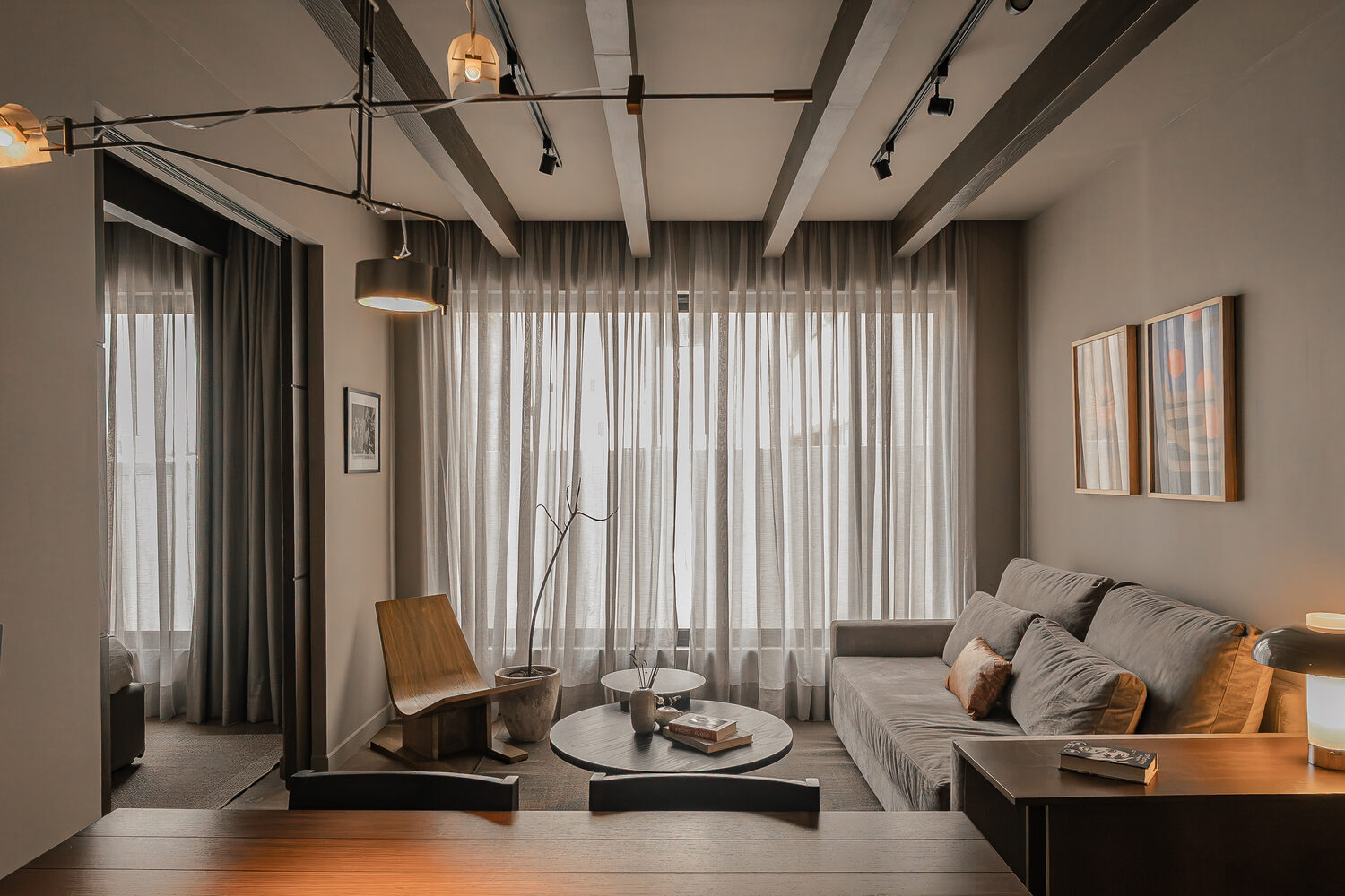 Interior residencial del proyecto Casa Colima en Ciudad de México